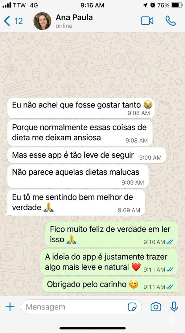 Depoimento Dieta do Éden